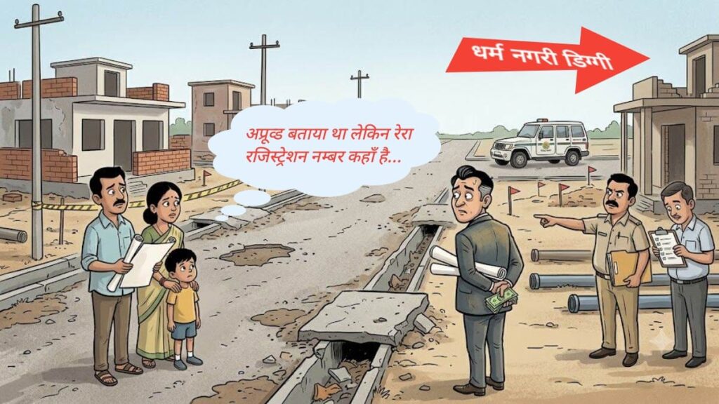 डिग्गी में कृषि भूमि पर कथित प्लॉटिंग का खेल! रेरा नियमों की कसौटी पर कॉलोनियां, सूत्रों के दावों से उठे सवाल